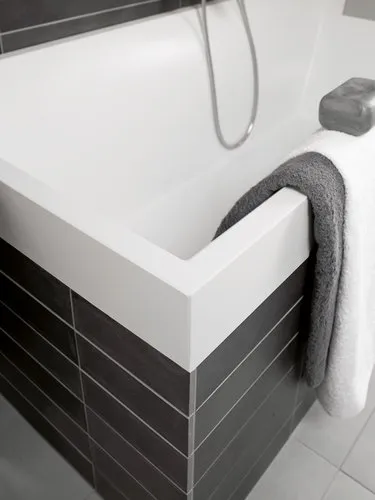 VILLEROY BOCH Obdélníková vana Squaro, 1700 x 750 mm, bílá Alpine #UBQ170SQR2V-01, obrázek 7