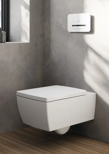 V&B Memento 2.0 závěsné WC, zadní odpad, DirectFlush #4633R0RW - Stone White/CeramicPlus, obrázek 11