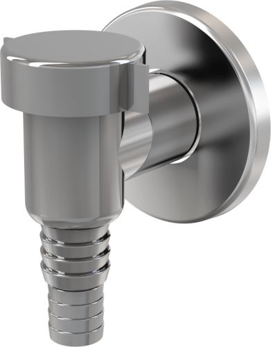 ALCA PLAST sifon pračkový na omítku DN 32 chrom #APS1