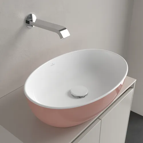 VILLEROY BOCH Umyvadlo na desku Artis, 480 x 325 x 135 mm, prášek, bez přepadu #438848BCT0, obrázek 8