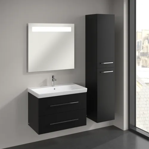 VILLEROY BOCH Vysoká skříň Avento, 2 dveře, 346 x 1760 x 404 mm, Volcano Black #A89401VL, obrázek 3