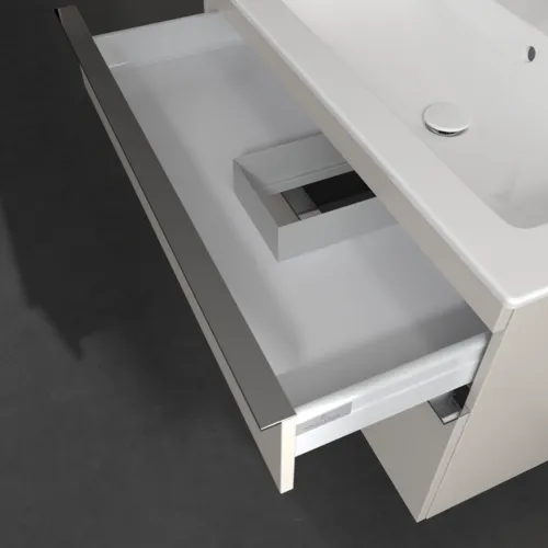 VILLEROY BOCH Toaletní skříňka Venticello, 2 výsuvy, 953 x 590 x 502 mm, Cashmere Grey / Cashmere Grey #A92801VN, obrázek 7