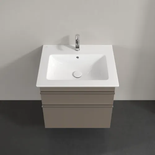 VILLEROY BOCH Venticello toaletní skříňka, 2 výsuvy, 603 x 590 x 502 mm, taupe / taupe #A92401VM, obrázek 5