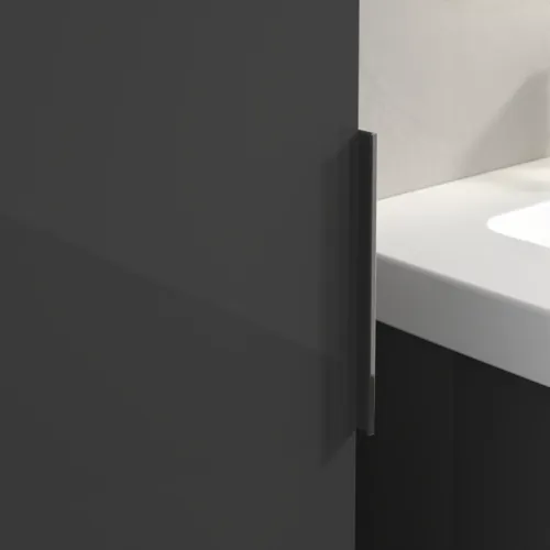 VILLEROY BOCH Vysoká skříň Architectura, 1 dveře, 350 x 1400 x 364 mm, šedá #B89600VT, obrázek 6
