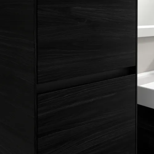 VILLEROY BOCH Vysoká skříň Collaro, 2 dveře, 454 x 1538 x 349 mm, černý dub / černý dub #C03400AB, obrázek 8