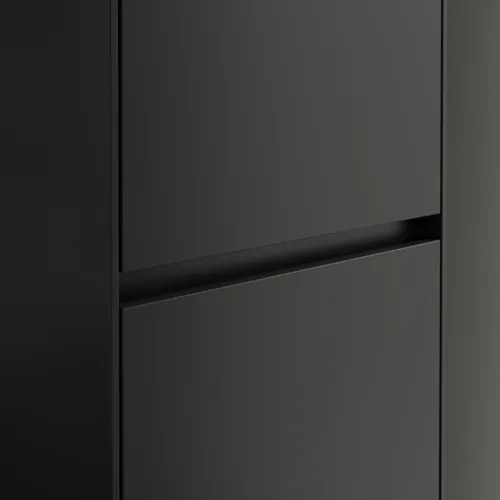 VILLEROY BOCH Vysoká skříň Collaro, 2 dveře, 454 x 1538 x 349 mm, Volcano Black / Volcano Black #C03401VL, obrázek 8