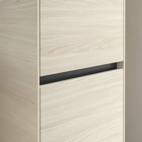 VILLEROY BOCH Vysoká skříň Collaro, 2 dveře, 404 x 1538 x 349 mm, bílý dub / bílý dub #C03301AA, obrázek 7