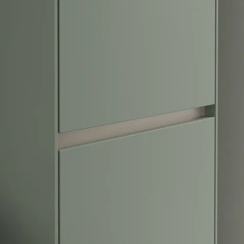 VILLEROY BOCH Vysoká skříň Collaro, 2 dveře, 454 x 1538 x 349 mm, Soft Green / Soft Green #C03401AF, obrázek 8