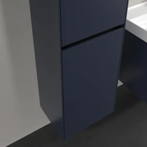 VILLEROY BOCH Vysoká skříň Collaro, 2 dveře, 454 x 1538 x 349 mm, Marine Blue / Marine Blue #C03400VQ, obrázek 7