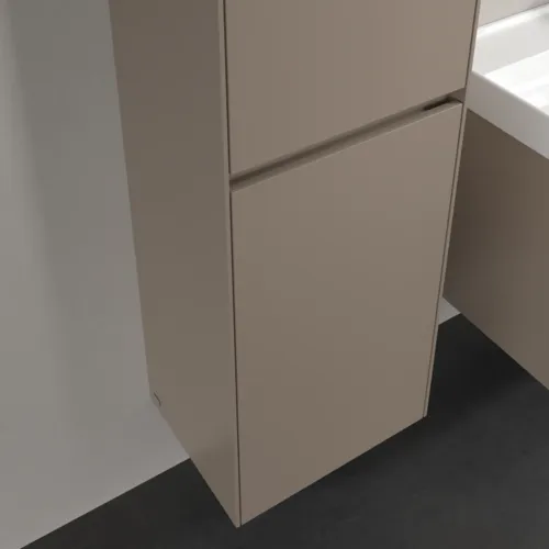 VILLEROY BOCH Vysoká skříň Collaro, 2 dveře, 454 x 1538 x 349 mm, taupe / taupe #C03400VM, obrázek 7