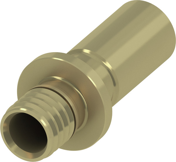 TECE TECEflex pressure-soldered connection dimension 20 to 18 mm Cu, silicon bronze #716320
