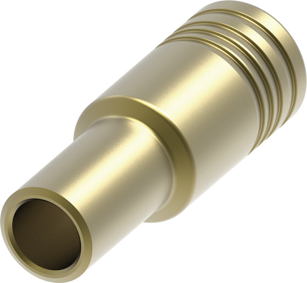 TECE silicon bronze pressure-soldered adapter for the hygiene box, dim. 18 mm #716343
