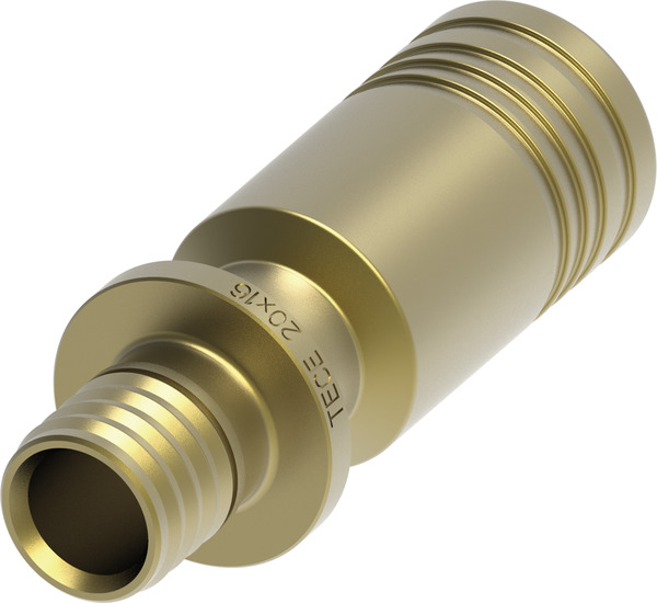 TECE TECEflex přechodka pro napojení hygienického boxu, dim. 20 mm, Si-bronz #716341