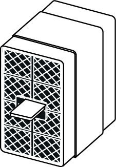 TECE Kartuše filtru TECE, náhradní díl #9820301