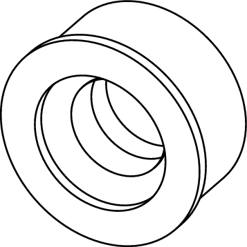 TECE ND pryžová objímka NW 30/50 #9820059