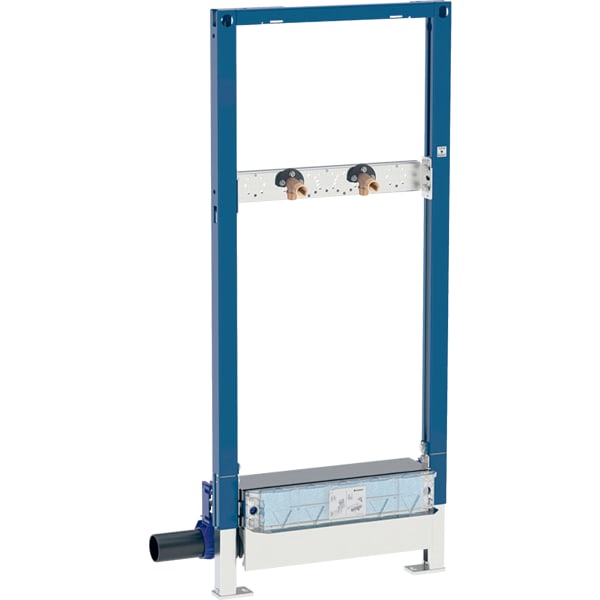GEBERIT Duofix prvek pro sprchu, 130 cm, s odtokem na stěnu, povrchová montáž na stěnu, pro výšku potěru na vstupu 90-200 mm. #111.587.00.1