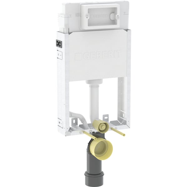 GEBERIT Montážní prvek Geberit Kombifix Basic pro závěsné WC, 108 cm, se splachovací nádržkou pod omítku Delta 12 cm #110.100.00.1