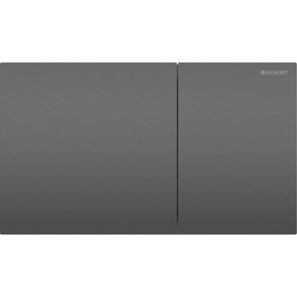 GEBERIT Sigma70 ovládací tlačítko easy to clean #115.622.QD.1 - kartáčovaný černý chrom