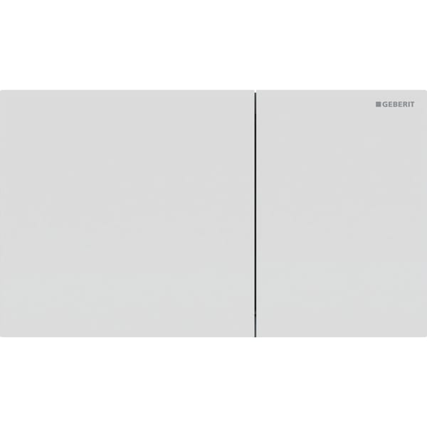 GEBERIT SIGMA 70 ovládací tlačítko #115.622.JT.1 - bílá mat