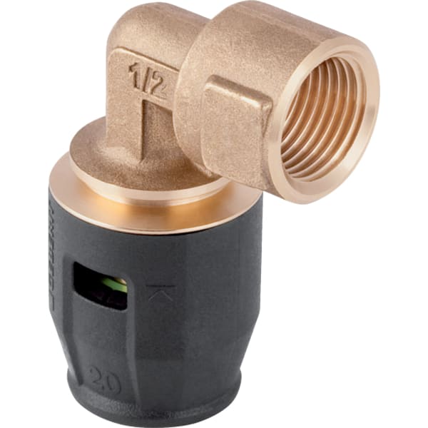 GEBERIT PushFit přechodové koleno 90° s vnitřním závitem #651.251.00.1
