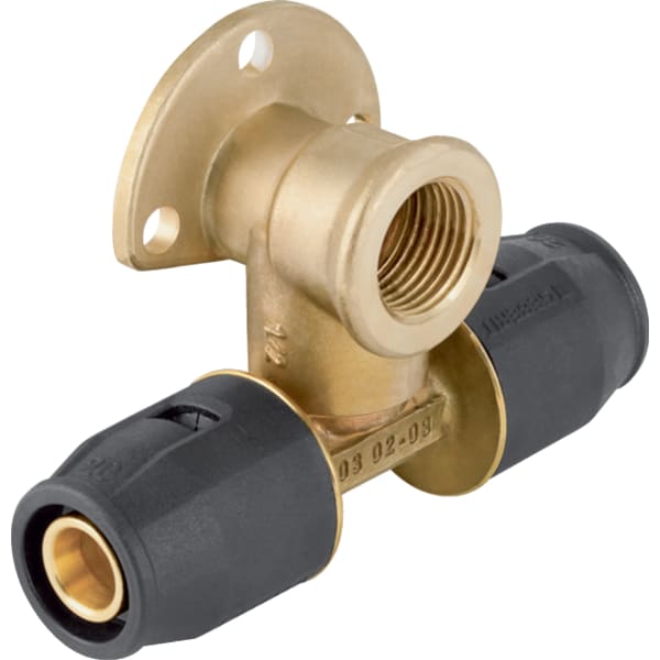 GEBERIT PushFit T-přípojka úhel 90° posunutí #651.293.00.1