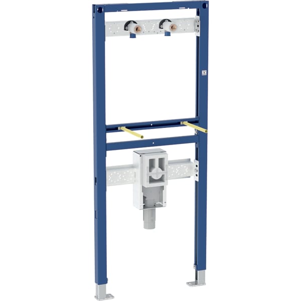 GEBERIT Duofix prvek pro umyvadlo, 130 cm, nástěnná baterie, se skrytým sifonem #111.477.00.1