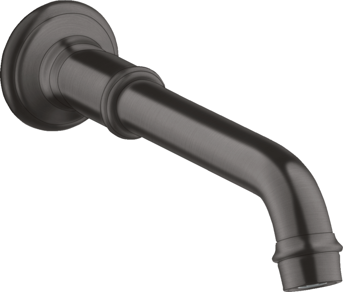 HANSGROHE AXOR Montreux Vanový výtok #16541340 - kartáčovaný černý chrom