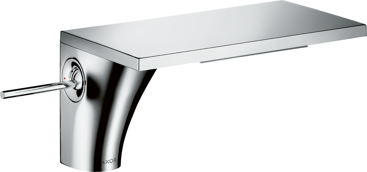 HANSGROHE AXOR Massaud jednopáková umyvadlová baterie 110 s výsuvným odpadem #18010140 - kartáčovaný bronz
