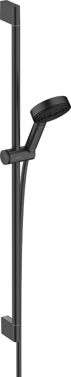 HANSGROHE Pulsify Select S Sprchová sada 105 3jet Relaxation EcoSmart se sprchovou tyčí 90 cm #24171670 - matná černá