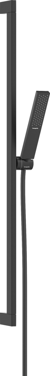HANSGROHE Pulsify E Sprchová sada 100 1jet EcoSmart+ se sprchovou tyčí 90 cm #24381670 - matná černá
