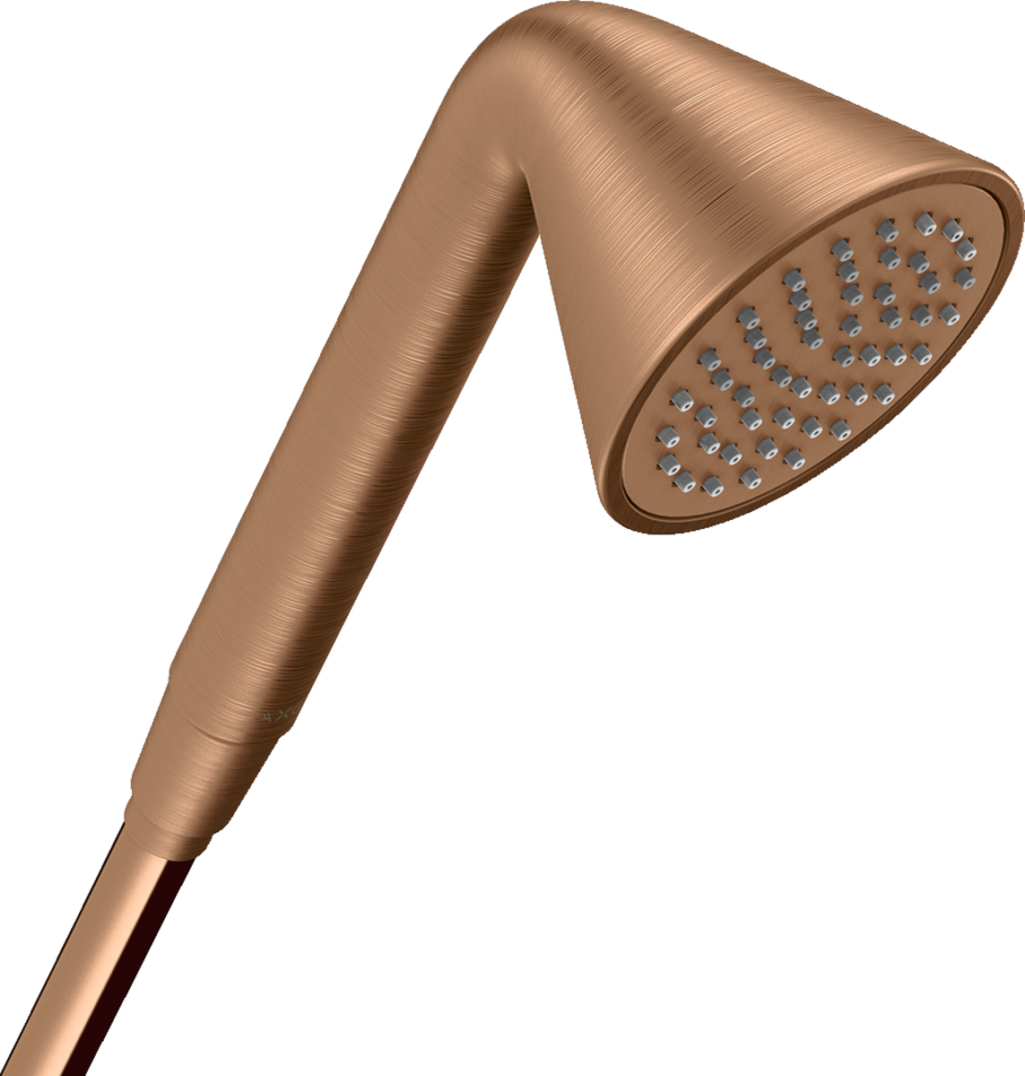 HANSGROHE AXOR Sprchy/přední ruční sprcha 85 1jet EcoSmart #26025140 - kartáčovaný bronz
