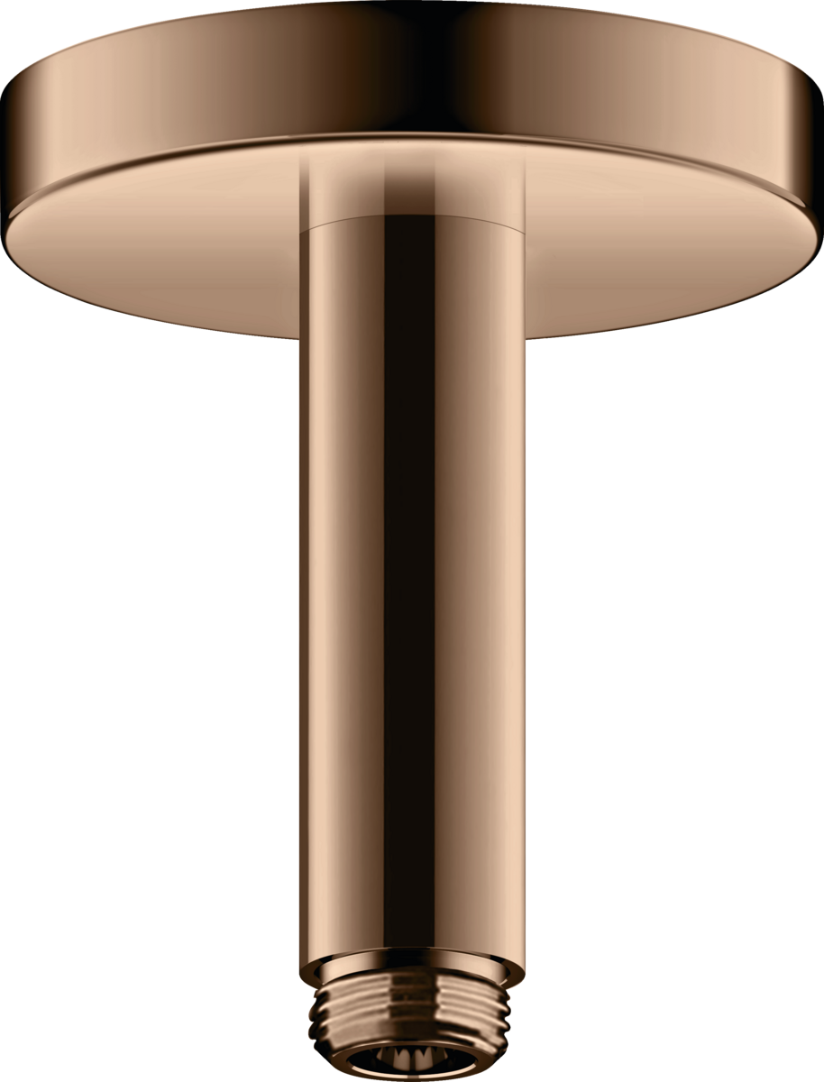 HANSGROHE AXOR Sprchové řešení stropní přípojka 100 mm #26432300 - Leštěné červené zlato