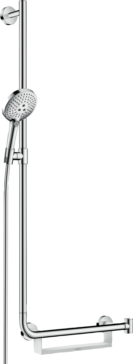 HANSGROHE Raindance Select S Sprchová sada 120 3jet se sprchovou tyčí 110 cm levá verze #26324000 - chrom