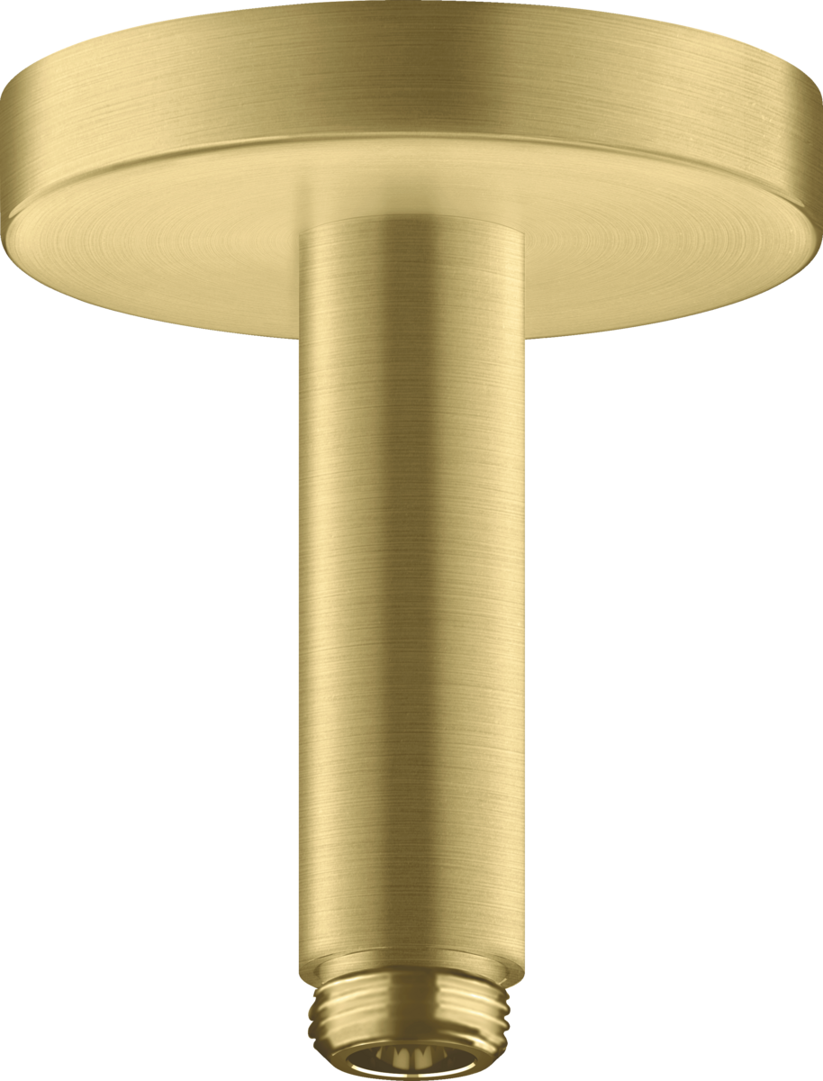 HANSGROHE AXOR Sprchové řešení stropní přípojka 100 mm #26432950 - kartáčovaná mosaz