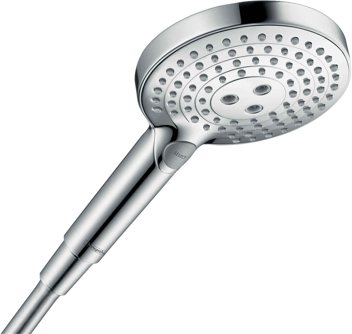 HANSGROHE Raindance Select S Ruční sprcha 120 3jet PowderRain #26014000 - chrom