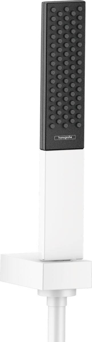 HANSGROHE Rainfinity Sada tyčové ruční sprchy 100 1jet se sprchovým držákem a sprchovou hadicí 160 cm #26856700 - matná bílá