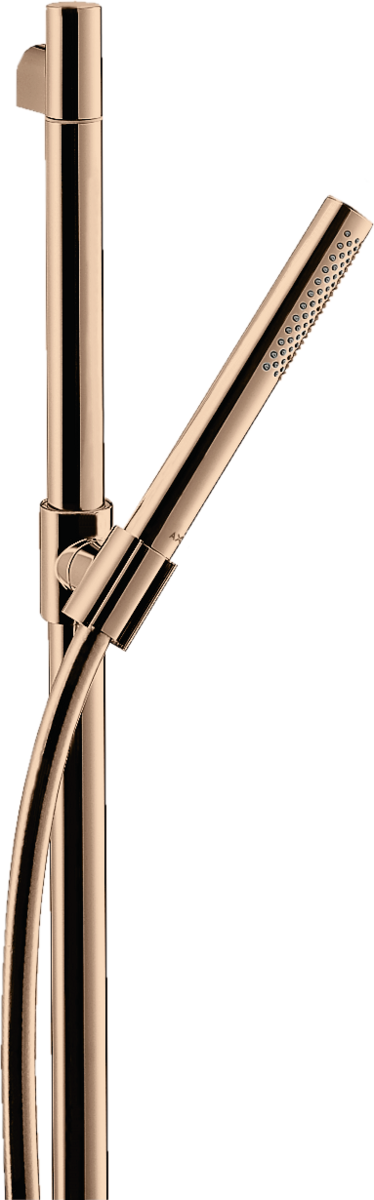 HANSGROHE Sprchová souprava AXOR Starck 0,90 m s tyčovou ruční sprchou 1jet EcoSmart #27983300 - Leštěné červené zlato