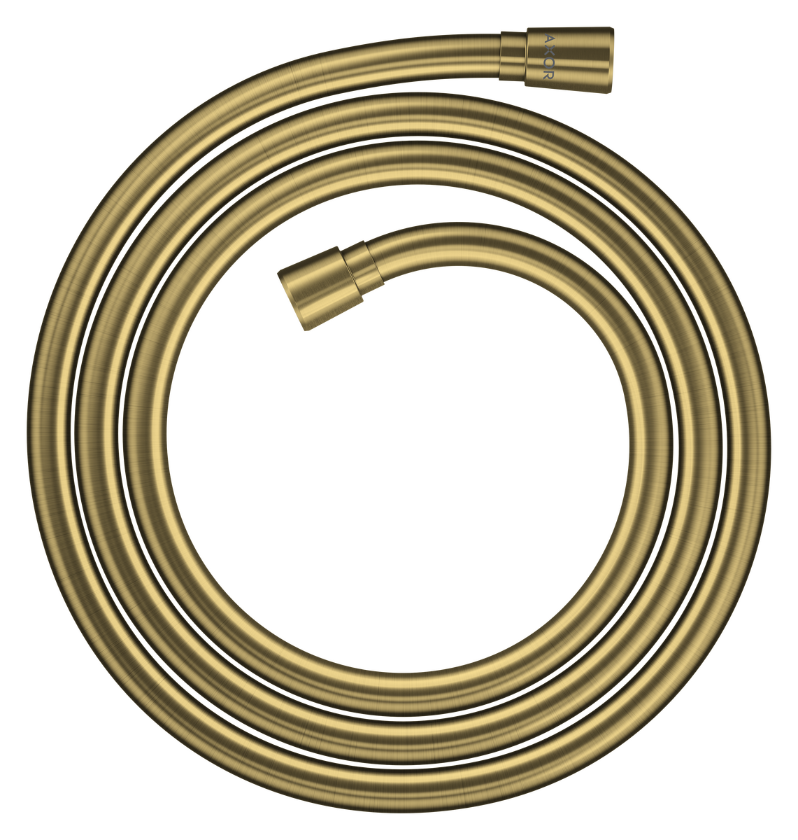 HANSGROHE Sprchová hadice s kovovým efektem 2,00 m s kónickými maticemi #28624250 - Brushed Gold Optic