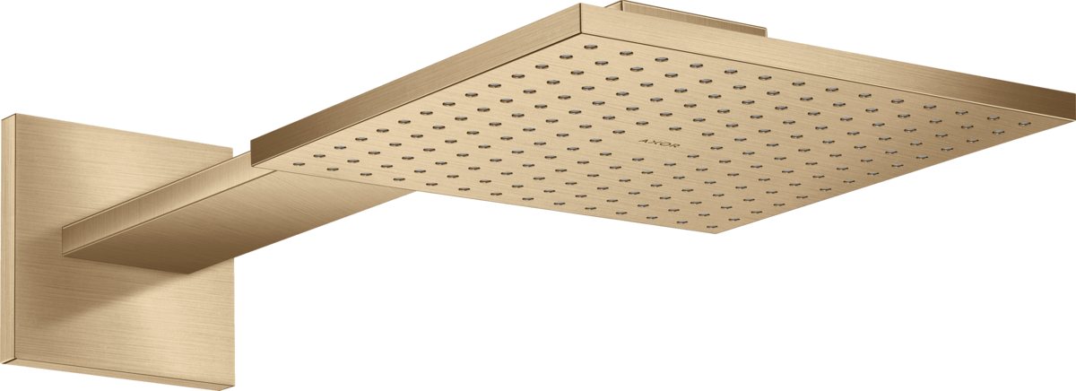 HANSGROHE Sprchová hlavice AXOR ShowerSolutions 250/250 2jet se sprchovým ramenem #35310140 - Brushed Bronze