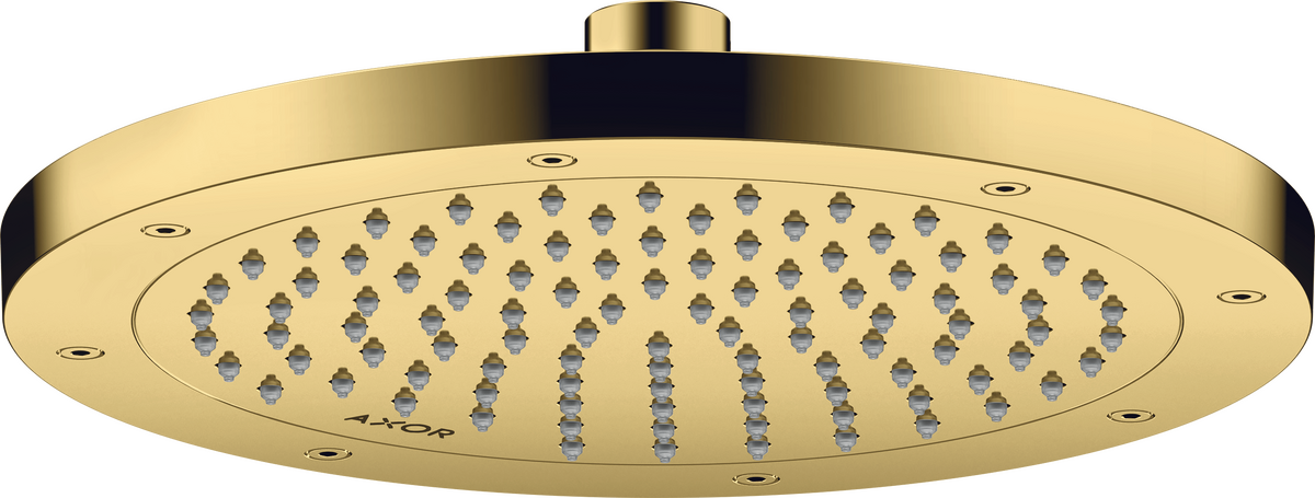 HANSGROHE Sprchová hlavice AXOR ShowerSolutions 245 1jet EcoSmart+ #35389990 - Polished Gold Optic