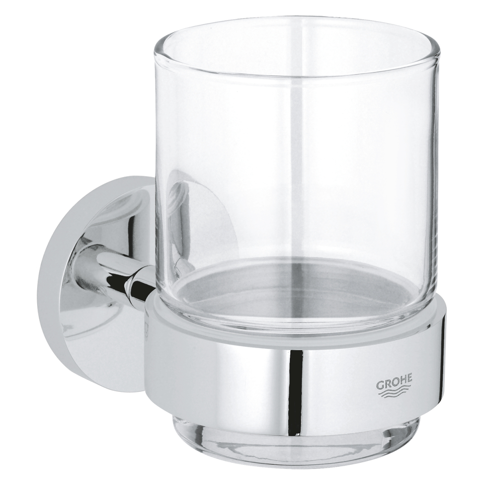 GROHE Essentials Sklenička s držákem Chrom #40447001