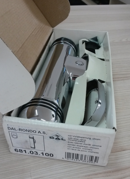 GROHE splachovač tlačítkový na omítku 68103105