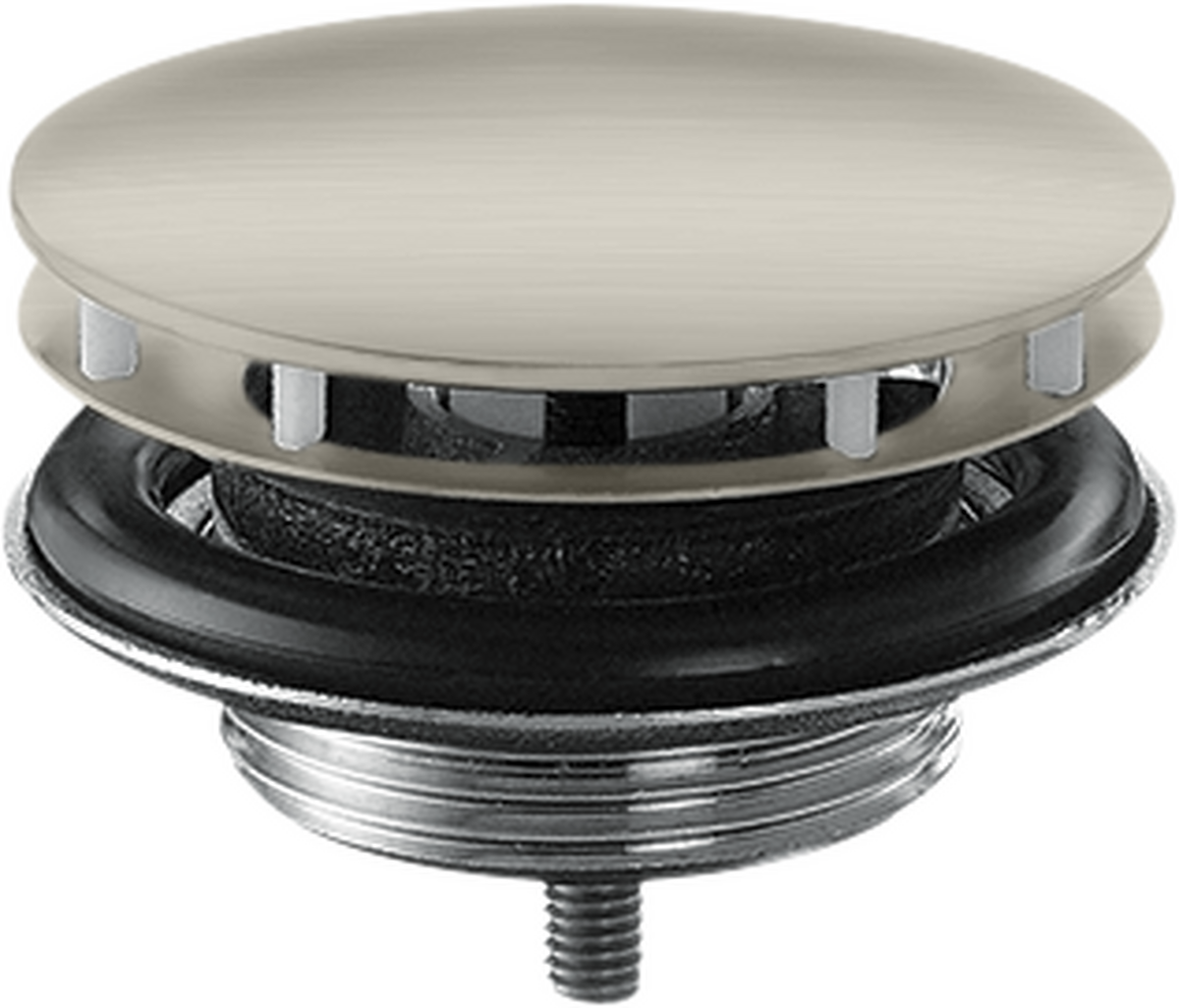 HANSGROHE Odtoková souprava neuzamykatelná pro umyvadlo #51301800 - Optic nerezová ocel