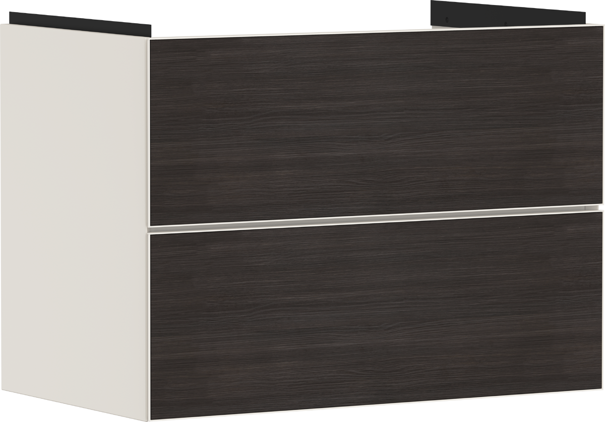 HANSGROHE Xevolos E Skříňka pod umyvadlo písková matná béžová 780/475 se 2 zásuvkami #54179730 - písková matná béžová