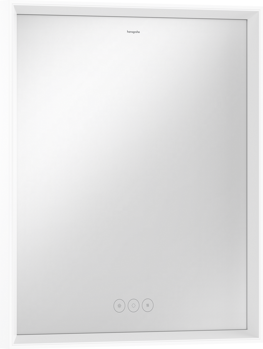 HANSGROHE Xarita E Zrcadlo s LED osvětlením 600/50 a kapacitním dotykovým čidlem #54988700 - matná bílá