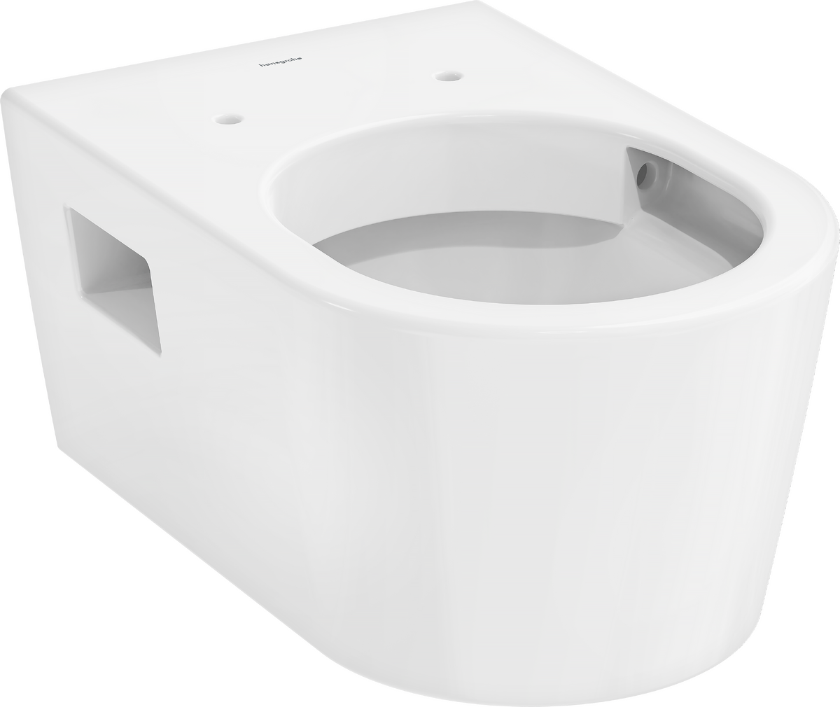 HANSGROHE EluPura Original S Závěsné WC 540 splachování AquaChannel Flush, SmartClean #61178450 - bílá