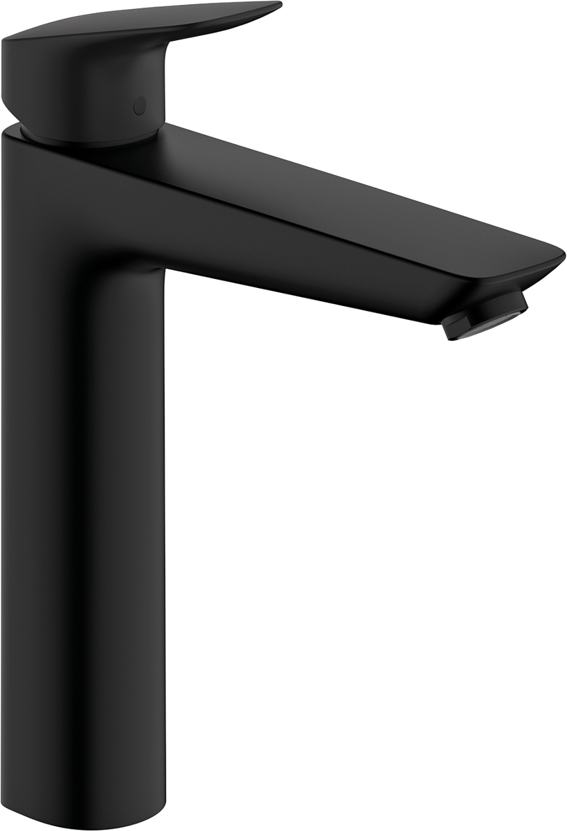 HANSGROHE Logis Páková umyvadlová baterie 190 bez odtokové soupravy #71091670 - matná černá