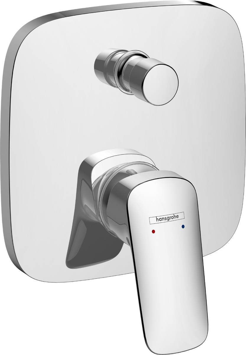 HANSGROHE Logis Páková vanová baterie pod omítku pro iBox universal #71405000 - chrom
