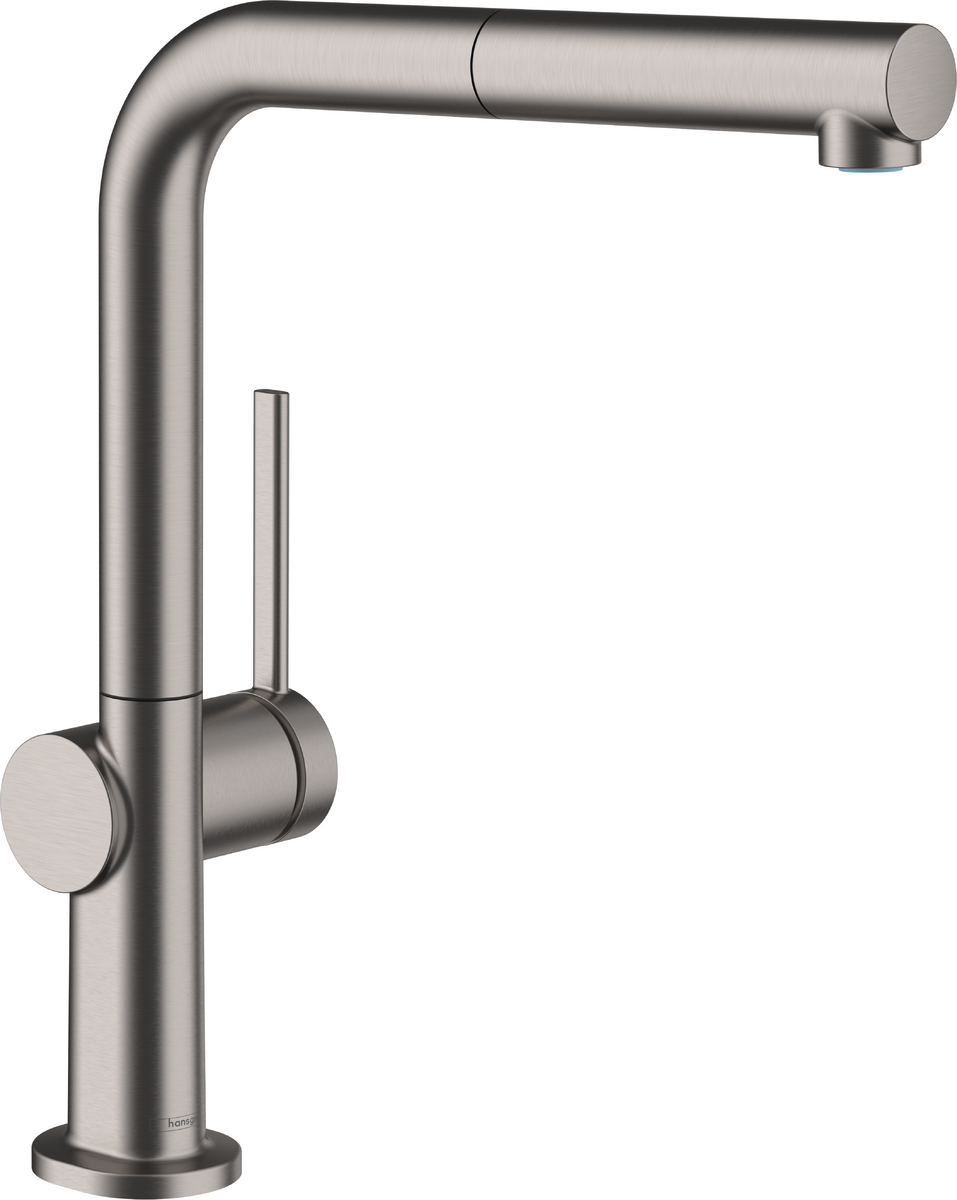 HANSGROHE Talis M54 Páková kuchyňská baterie 270, vytahovací výtok, 1jet #72808340 - kartáčovaný černý chrom