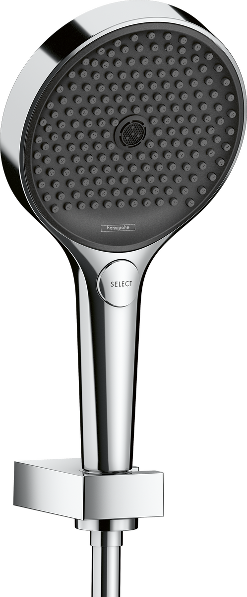 HANSGROHE Rainfinity Sada ruční sprchy 130 3jet se sprchovým držákem a sprchovou hadicí 160 cm #26851000 - chrom